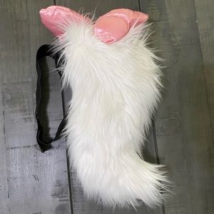 Disney | Marie Faux Fur Velcro Belt Tail